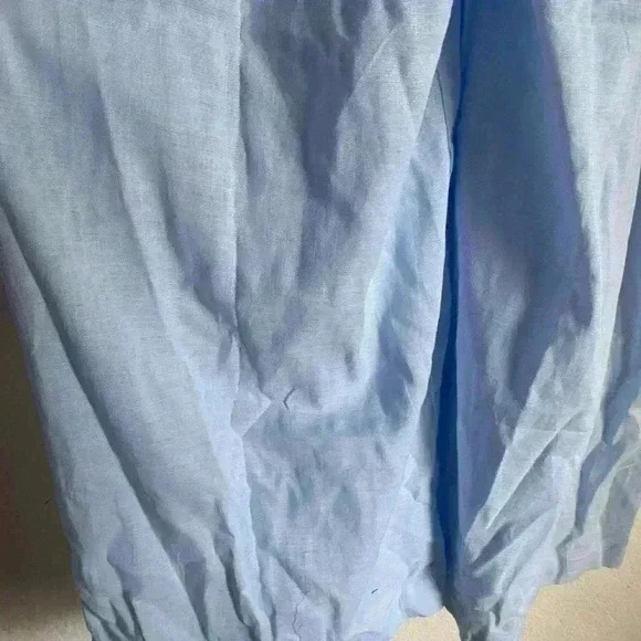 PHAX MALIBU BOHO OVERSIZED WIDE LEG JUMPSUIT SWIM ORANGE STRAP COVERUP SIZE S - Picture 7 of 15